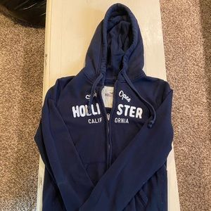 Navy Hollister Hoodie